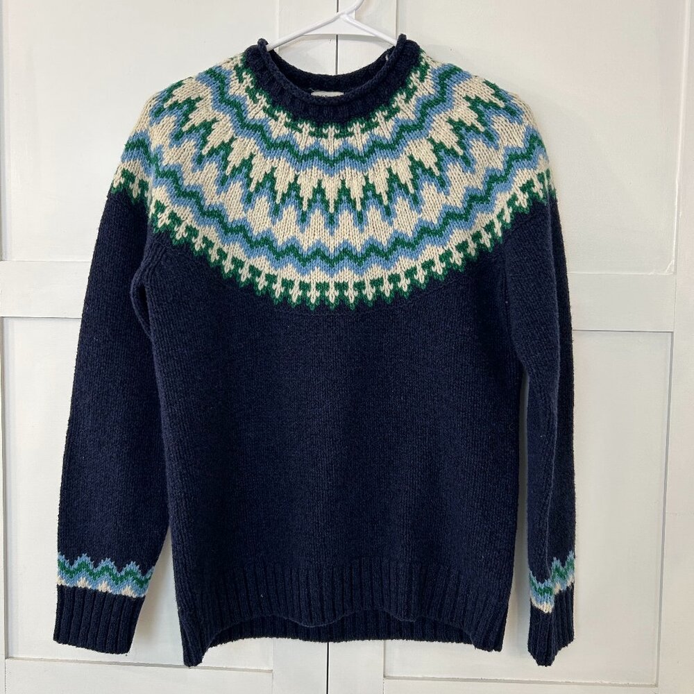 Vintage L.L. Bean 100% Lambswool Sweater – Size S/M